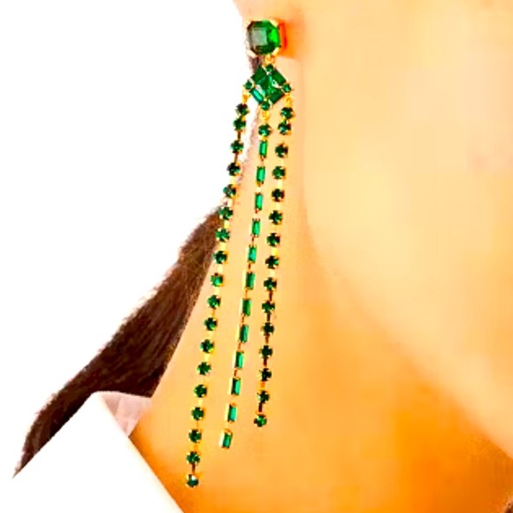 New Kate Spade Shimmy Fringe Earrings - Picture 5 of 8